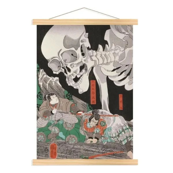 Pintura japonesa Gashadokuro