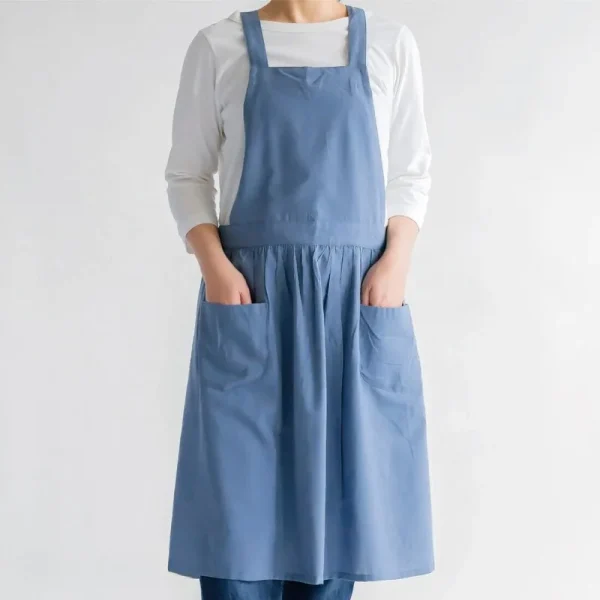 delantal mujer estilo japonés