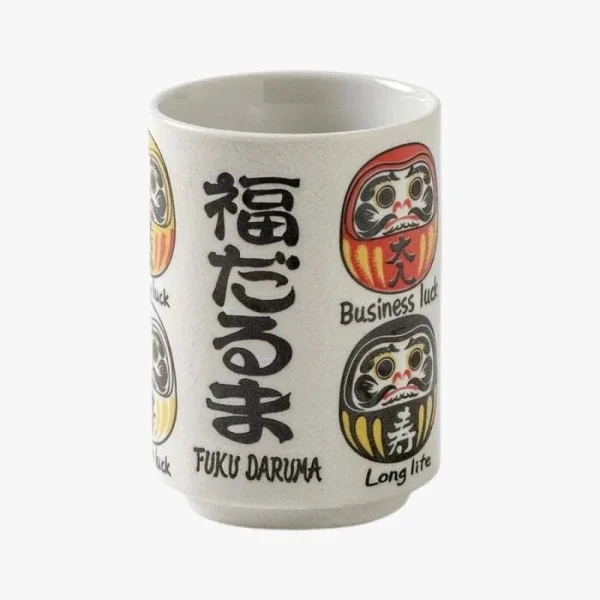 taza daruma japonesa