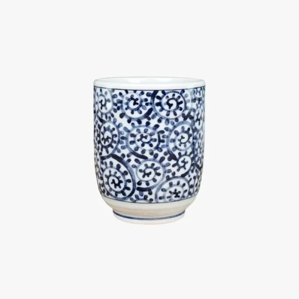 taza yunomi karakusa japonesa