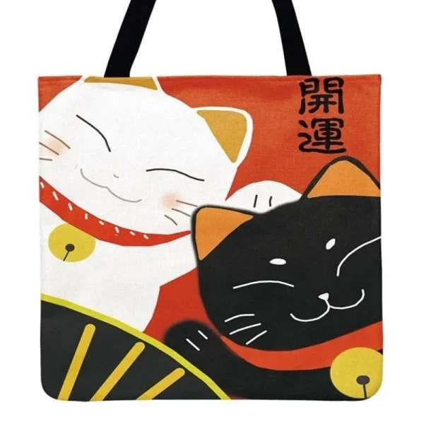 bolsa de mano japonesa de la suerte