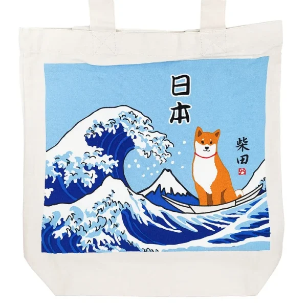 bolsa de mano estilo japonés Gran Ola