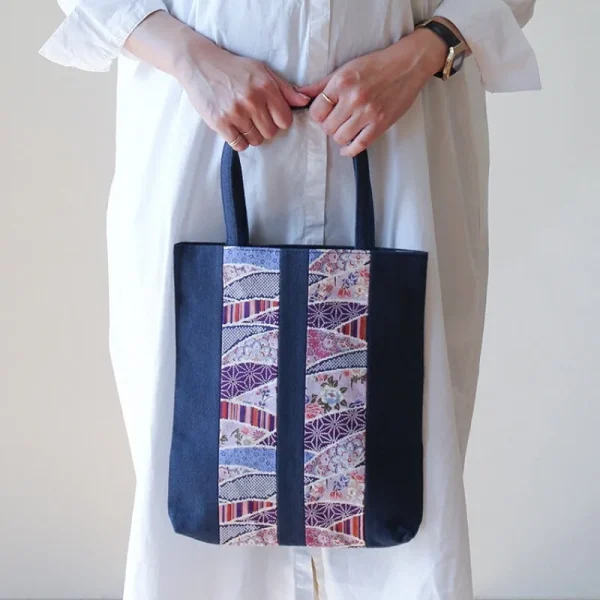 bolsa de mano de estilo japonés