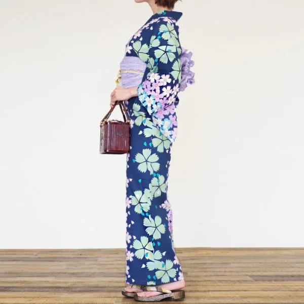 yukata sakura para mujer